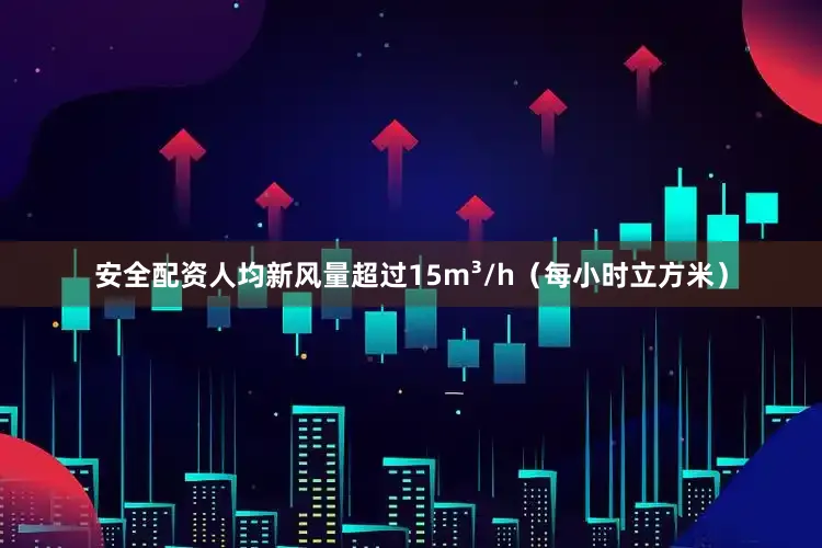安全配资人均新风量超过15m³/h（每小时立方米）